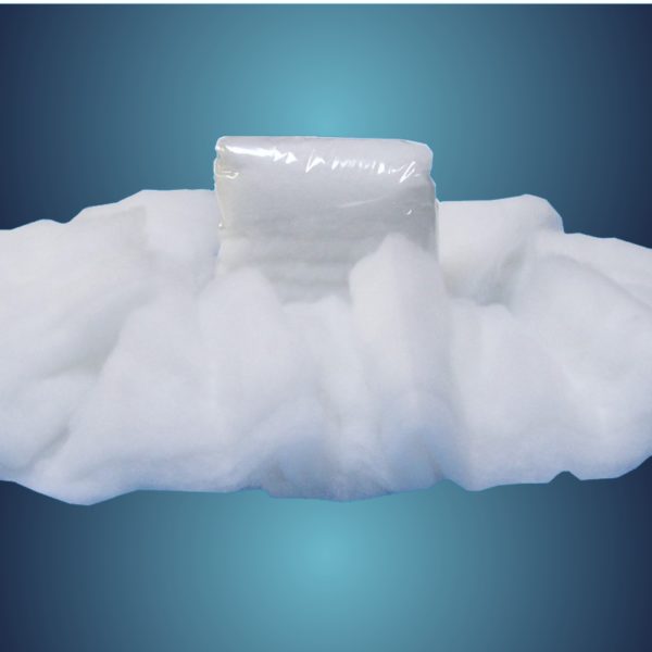 Schneewatte Zick Zack, 100 g Beutel, schwer entflammbar